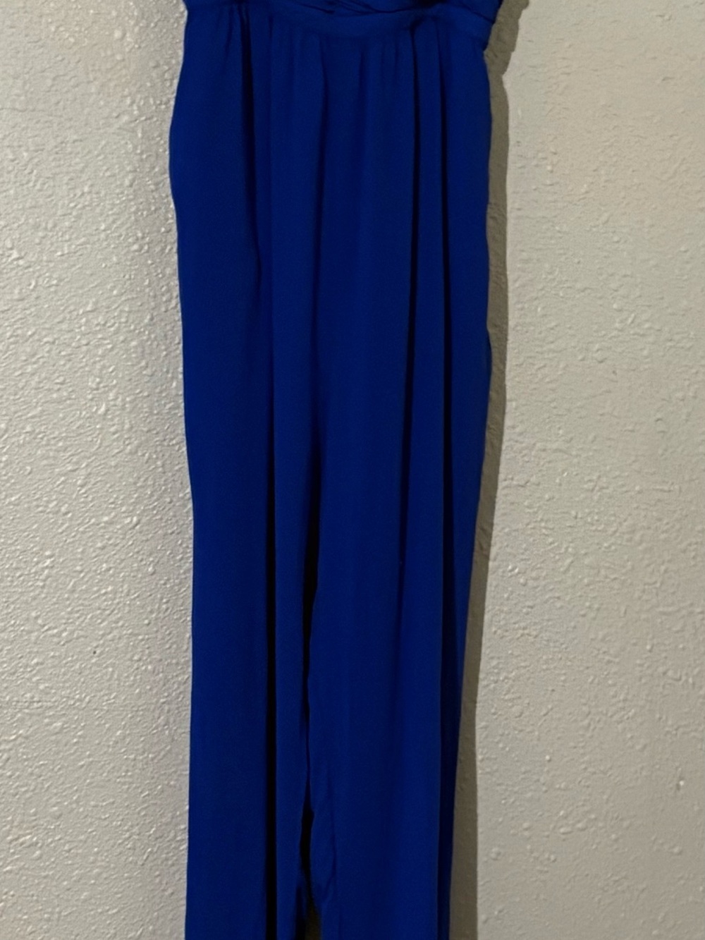 Royal Blue Ruched Bust Jumpsuit M